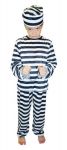 Karnevalový kostým vězeň > vel. M do 136 cm (6-8 let)