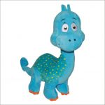 Dětský plyšák Dinosaur Tom - modrý 28 cm
