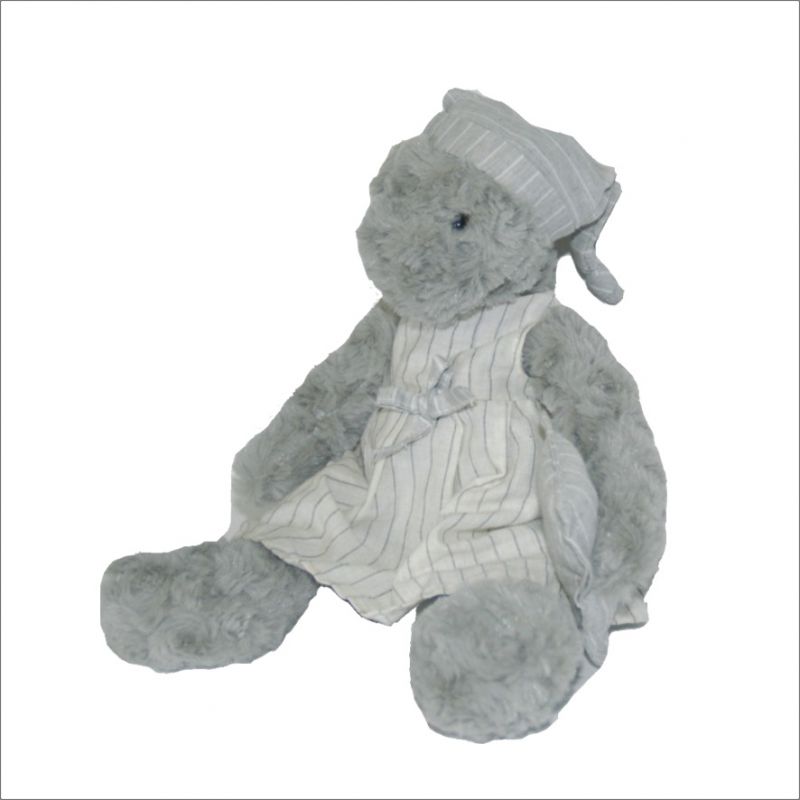 Dětský plyšák Medvídek Péťa- v sukničce, 28 cm