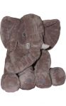 Dětský plyšák- Slon Milan- Šedý - 60 cm