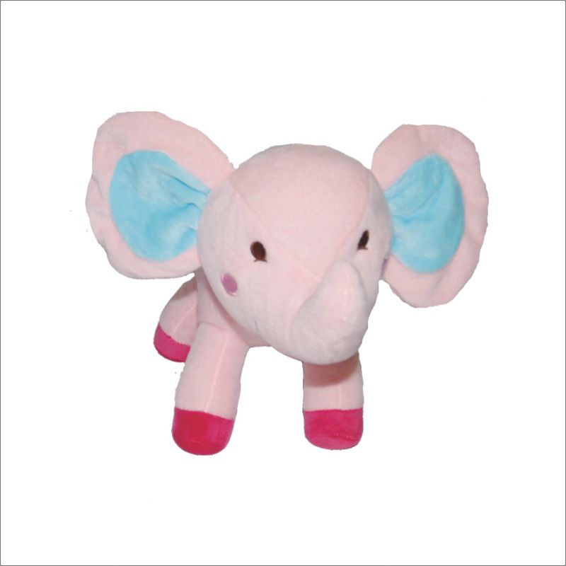 Dětský plyšák Slon Standa, růžový, 26 cm