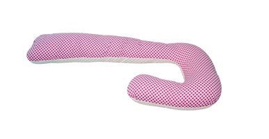 Relaxační polštář pro těhotné Simple - Sedmé nebe růžový