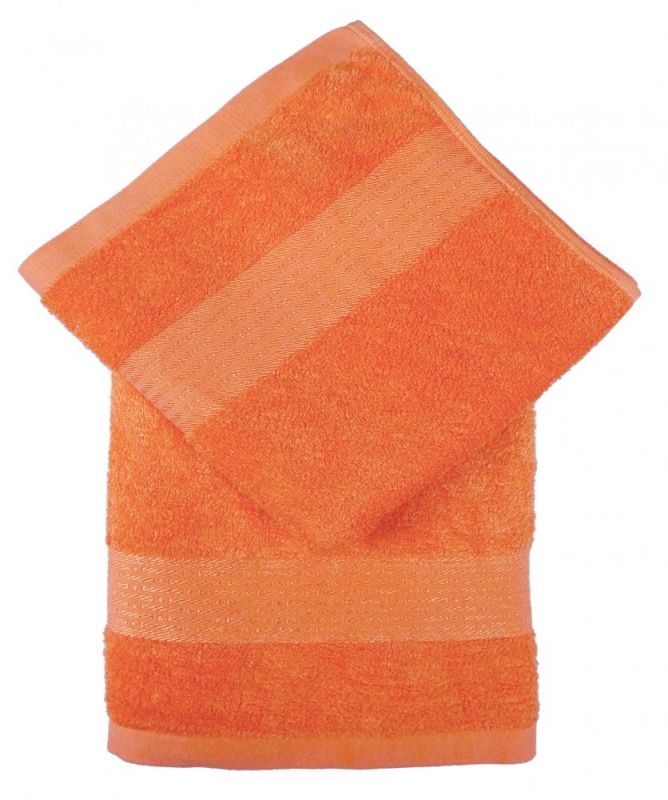 Bamboo ručník BERLIN 50x100 - oranžová