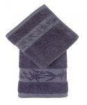 Bamboo ručník HANOI 50x100 - tm. šedá