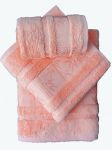 Bamboo ručník   -  50x95 - lososový